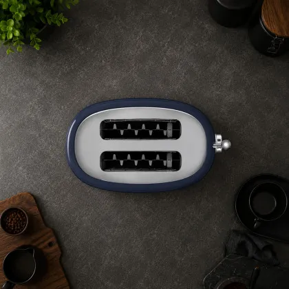 Тостер SMEG (TSF01NBEU) (Navy Blue) (Ultra)