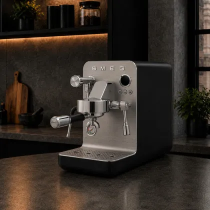 Кофемашина SMEG EMC02BLMEU (Black Matte) (Ultra)
