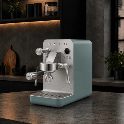 Кавомашина SMEG EMC02EGMEU (Green Matte) (Ultra)