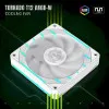 Вентилятор GameMax Tornado T12 ARGB-W 120 (White) (Tornado T12 ARGB-W)