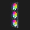 Вентилятор GameMax RD300 KIT x3 120 ARGB (Black) (RD300 BK)
