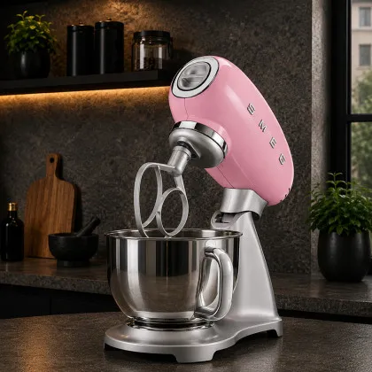 Планетарний міксер SMEG (Pink)