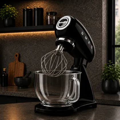 Планетарний міксер SMEG (Black) (Ultra)