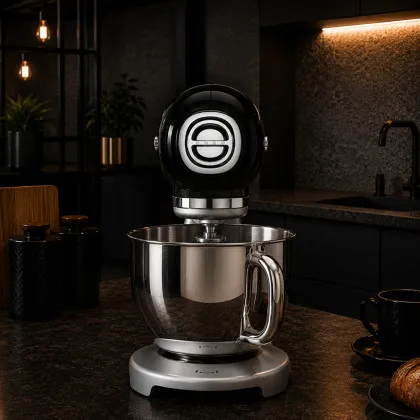 Планетарний міксер SMEG (Black)