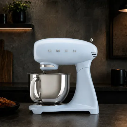 Кухонная машина SMEG SMF05PBEU (Blue)
