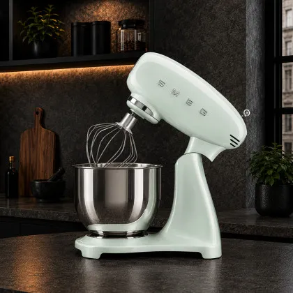Кухонная машина SMEG SMF05PGEU (Green)