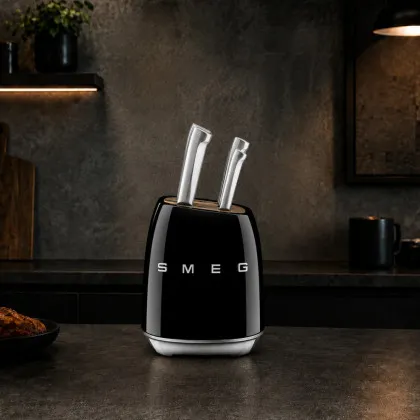 Комплект ножів SMEG KBSF02BL (Black) 