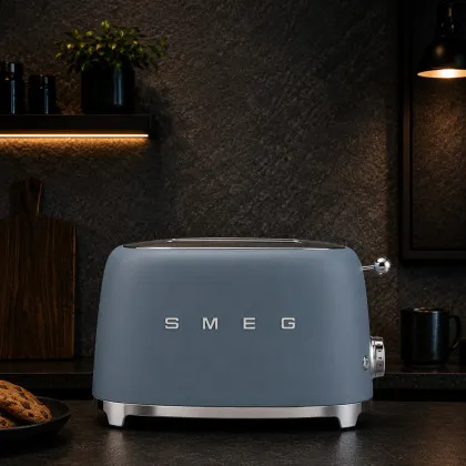 Тостер SMEG (Matt Storm Blue) (Ultra)