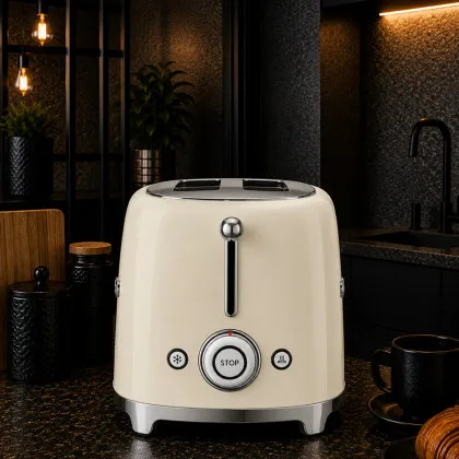 Тостер SMEG (4 pcs) (Cream)