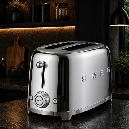 Тостер SMEG (4 pcs) (Silver) (Ultra) у Запоріжжі