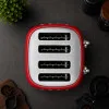 Тостер SMEG (4 pcs) (Retro Style Red)
