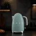 Електрочайник SMEG (Matt Emerald Green)