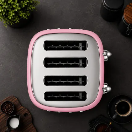 Тостер SMEG (4 pcs) (Pink) (Ultra) у Запоріжжі