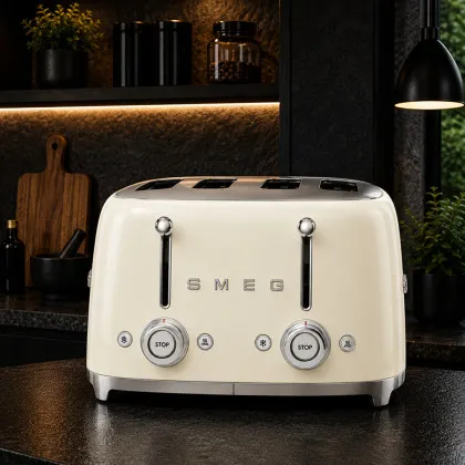 Тостер SMEG (4 pcs) (Cream) (Уценка)