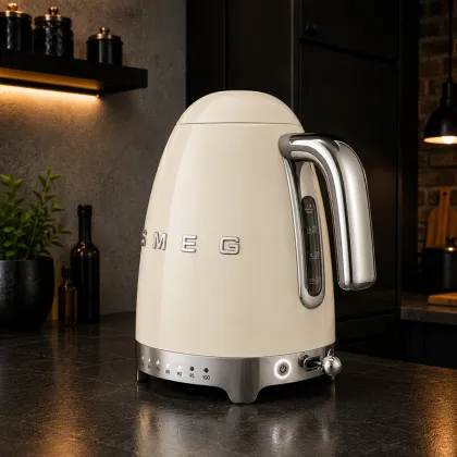 Електрочайник SMEG з регулятором температури (Cream) (Ultra) в Києві