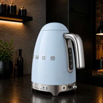 Електрочайник SMEG з регулятором температури (Blue) (Ultra) в Києві