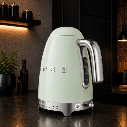 Електрочайник SMEG з регулятором температури (Green) в Києві