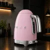 Электрочайник SMEG с регулятором температуры (Pink)