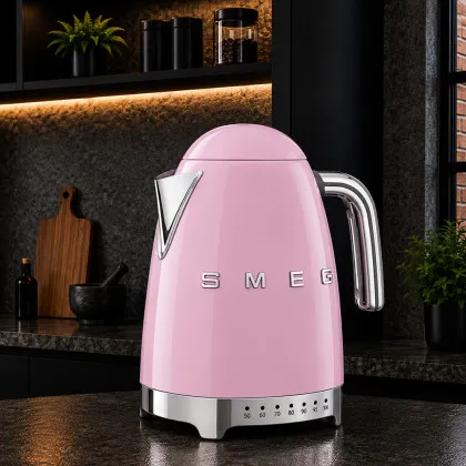 Електрочайник SMEG з регулятором температури (Pink) в Києві