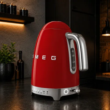 Електрочайник SMEG з регулятором температури (Red) (Ultra) в Києві