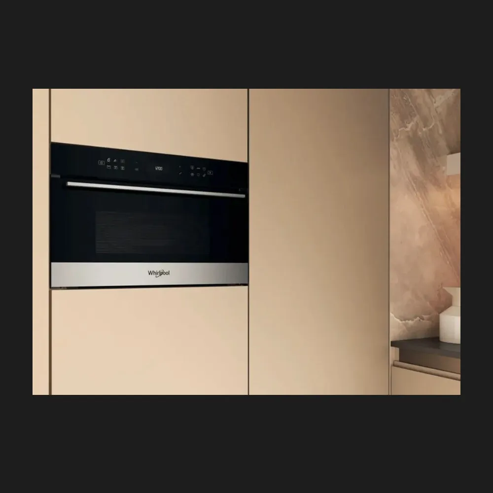 Мікрохвильова піч вбудована Whirlpool WMD7O4TX (Silver)