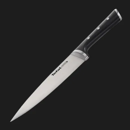 Ніж кухарський Tefal Ice Force 20см (Steel/Black) (K2320214)