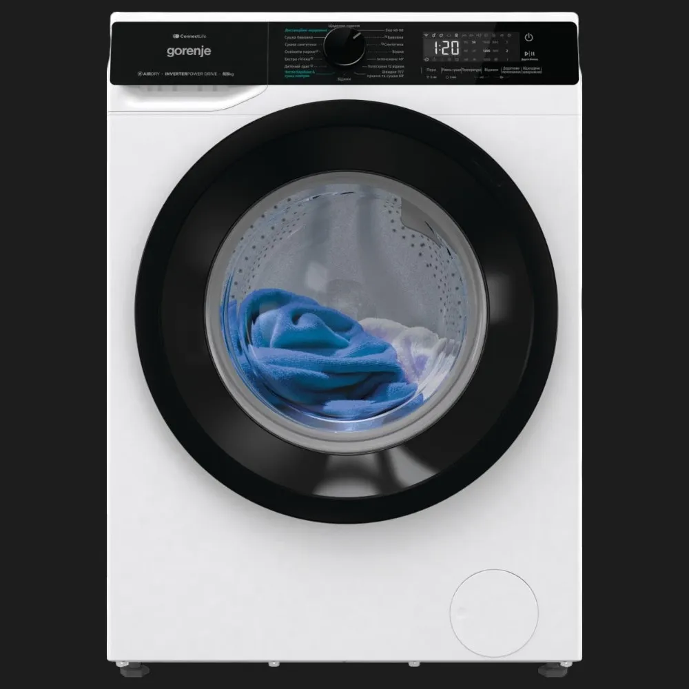 Прально-сушильна машина Gorenje (WD2PA854ADW) (White/Black)