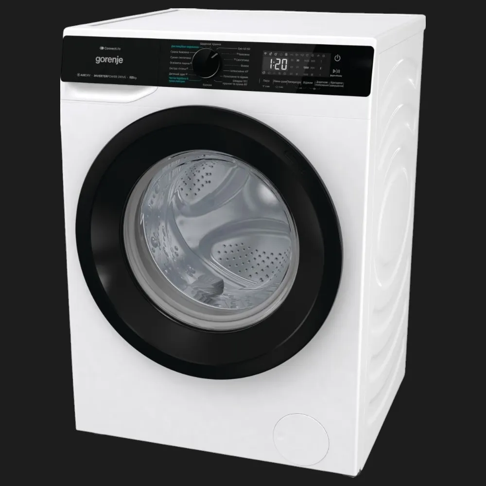 Прально-сушильна машина Gorenje (WD2PA854ADW) (White/Black)