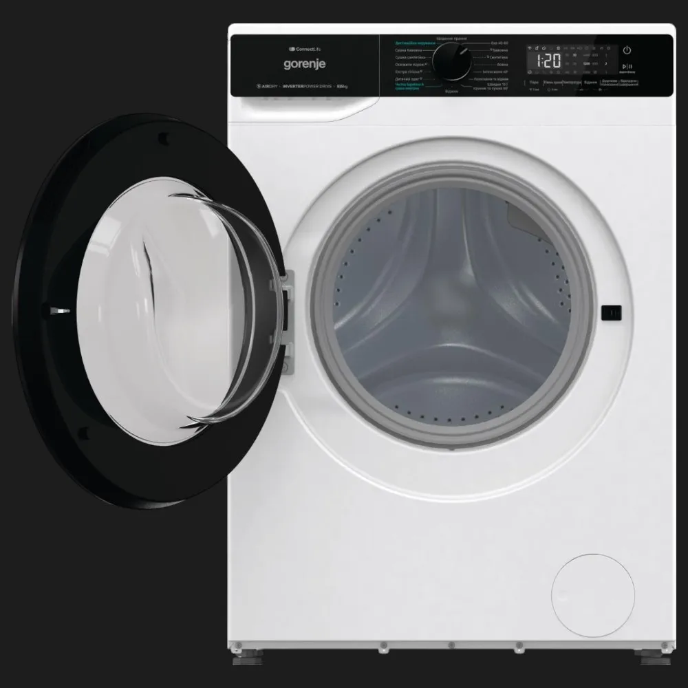 Прально-сушильна машина Gorenje (WD2PA854ADW) (White/Black)