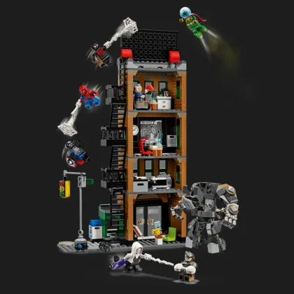 Конструктор LEGO Marvel Человек-паук против Мистерио: Дейли Бьюгл (76342)