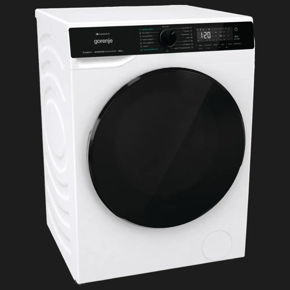 Прально-сушильна машина Gorenje (WD2PA964ADW) (White/Black)