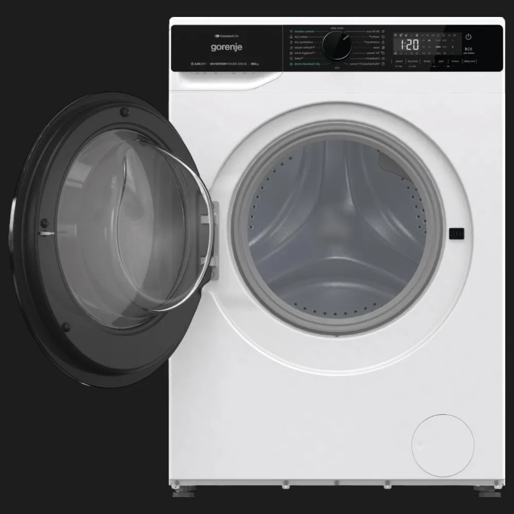 Прально-сушильна машина Gorenje (WD2PA964ADW) (White/Black)