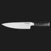 Нож кухарський KitchenAid Coreline 20 см (Stainless steel/Black) (KOG8IFSSOHOBA)