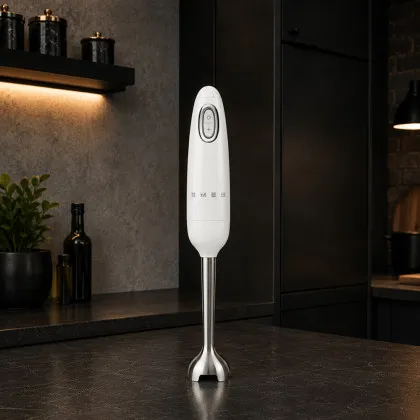 Блендер занурювальний SMEG з аксесуарами (HBF03WHEU) (White) (Ultra) в Бродах