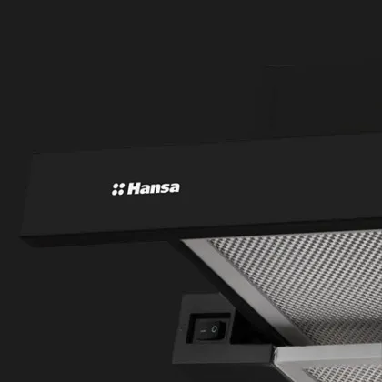 Витяжка Hansa телескопічна, 60 см, 389 м3/год (Black) (OTP6243BGH)