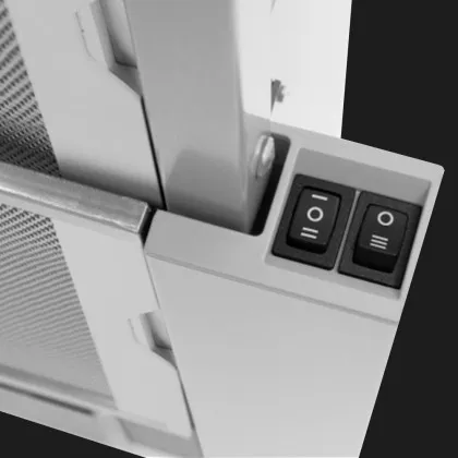 Витяжка Hansa телескопічна, 60 см, 429 м3/год (Stainless Steel) (OTS6251IH)