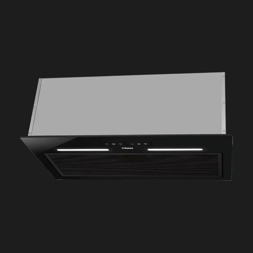 Витяжка Hansa вбудована, 55 см, 462 м3/год (Black) (OMP6553BGH)