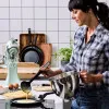 Сковорода для блинов KitchenAid CFA 24 см с керамическим покрытием (Black) (CC005680-001)