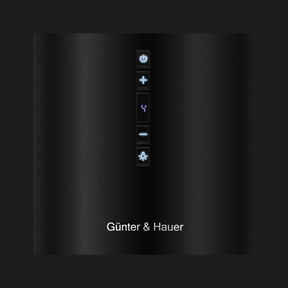 Витяжка Gunter & Hauer, 39 см, 1000 м3/год, MARGARETTE GRAND BL (Black)