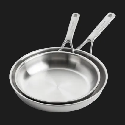 Набор сковородок KitchenAid MSS 24+28 см (Stainless Steel) (CC004916-001)