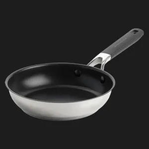 Сковорода KitchenAid CSS 28 см с керамическим покрытием (Stainless steel/Black) (CC005702-001)