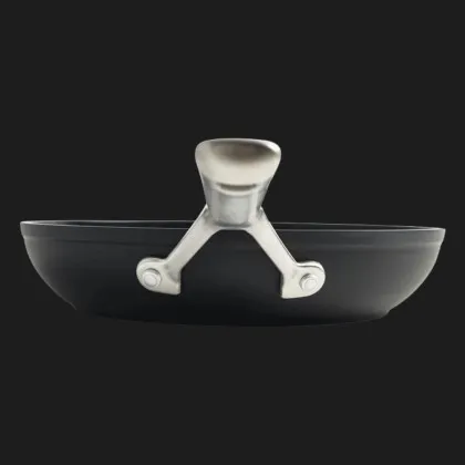 Сковорода KitchenAid FHA 30 см с керамическим покрытием (Stainless Steel/Black) (CC005695-001)