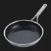 Сковорода KitchenAid MSS 20 см з керамічним покриттям (Stainless Steel/Black) (CC004948-001)