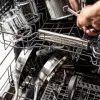 Сковорода KitchenAid MSS 20 см з керамічним покриттям (Stainless Steel/Black) (CC004948-001)