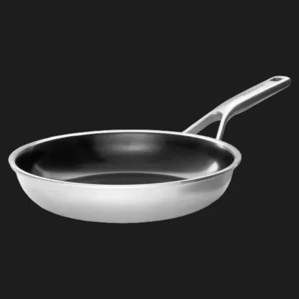 Сковорода KitchenAid MSS 20 см с керамическим покрытием (Stainless Steel/Black) (CC004948-001)