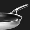 Сковорода KitchenAid MSS 24 см с керамическим покрытием (Stainless Steel/Black) (CC004949-001)