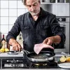 Сковорода KitchenAid MSS 24 см с керамическим покрытием (Stainless Steel/Black) (CC004949-001)