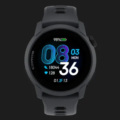 Coros Pace 4 43mm Black Silicone (WPACE4-BLK)