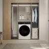 Стирально-сушильная машина Haier (HWD80-BP14357TUS) (White/Black)