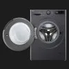 Прально-сушильна машина LG (F2R5FG6J) (Black)